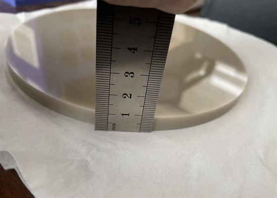 Compressievermogen 1000-1500MPa Aluminiumnitride keramiek met HV1500 hardheid voor dikke film