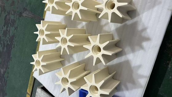 25w/mk Thermische geleidbaarheid Wit/geel aluminium-oxide keramiek met lange levensduur