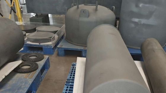 SIC-procesbuis voor processen zoals halfgeleider- en fotovoltaïsche diffusieverzetting