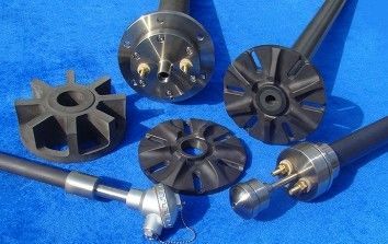 Si3N4 Siliciumnitried keramisch materiaal voor gesmolten aluminium ontgassingspijp en rotor verwijderen van waterstof uit gesmolten aluminium