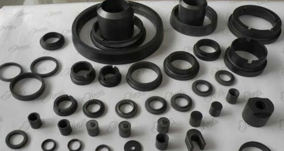 Zwart sic van de Keramiek Mechanisch Zegelringen van het Siliciumcarbide van het het Siliciumcarbide de Verbindingsgezicht
