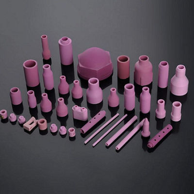 15000v Alumina Ceramische Pijpencomponenten voor Tig Welding Torches Wear Resisting